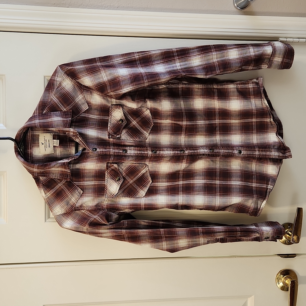 American Eagle Outfitters Western long sleeve shirt XS